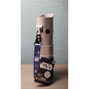 Disney Parks 2024 Star Wars Light Up/Sound Skywalker Lightsaber Water Bottle NWT